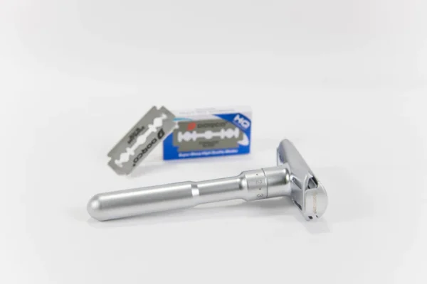adjustable steel razor + stand - Image 4